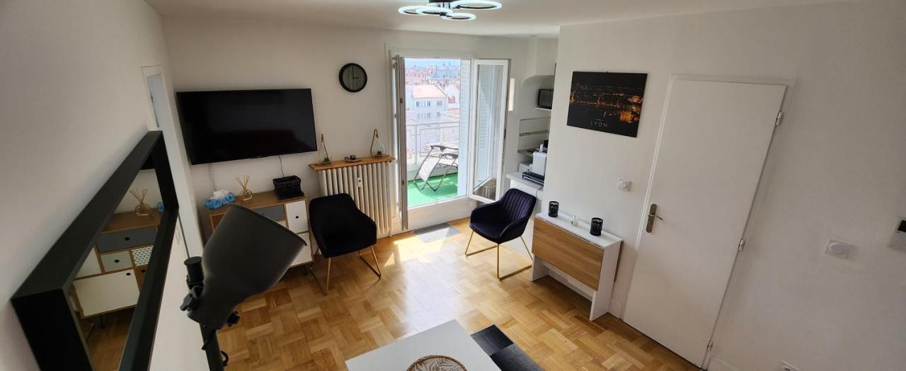 Plein Sud Terrasse Climatisation Garage Netflix Appartement Lyon Buitenkant foto