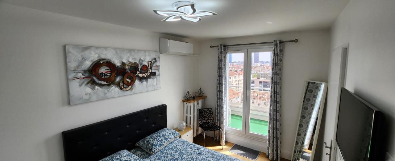 Plein Sud Terrasse Climatisation Garage Netflix Appartement Lyon Buitenkant foto