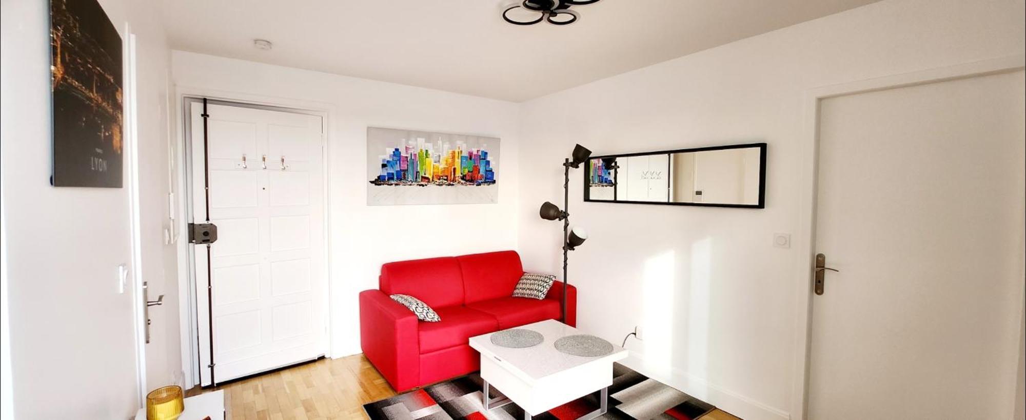 Plein Sud Terrasse Climatisation Garage Netflix Appartement Lyon Buitenkant foto